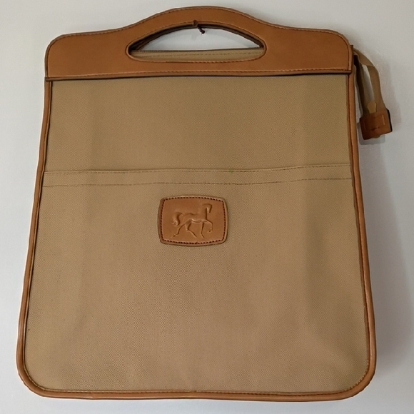 Vintage Tote Made in France Tote Bag Large Minimal Flaws - Picture 3 of 15